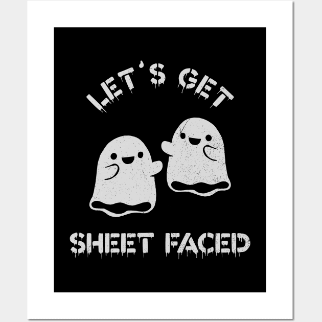 Let's Get Sheet Faced Wall Art by toruandmidori